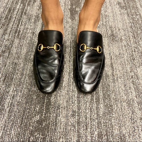 Authentic Unisex Gucci Princetown Slip On Mules - Picture 2 of 8